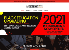 blackeducationupgrading.org.za