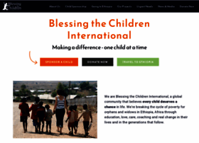 blessingthechildren.org