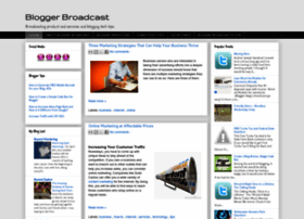 bloggerbroadcast.com