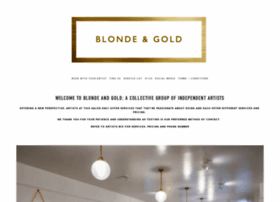 blondeandgoldsalon.com