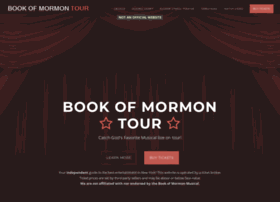 bookofmormontour.com