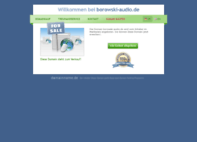 borowski-audio.de