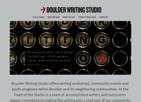 boulderwritingstudio.org