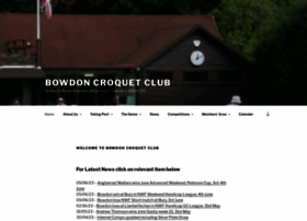 bowdoncroquet.co.uk