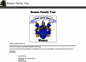 bowenfamilytree.com