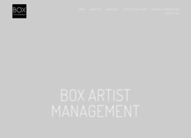 boxartistmanagement.com
