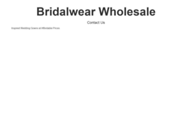 bridalwearwholesale.com