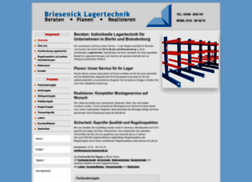 briesenick-lagertechnik.de