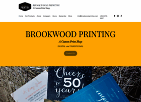 brookwoodprinting.com