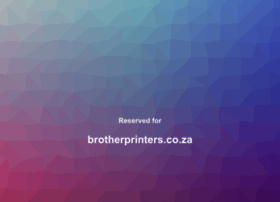 brotherprinters.co.za