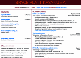 bryceplatt.com