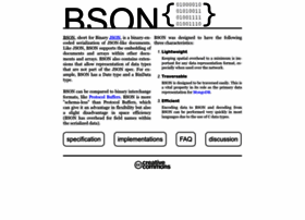 bsonspec.org