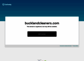 bucklandcleaners.com