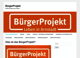 buergerprojekt-arnstadt.de
