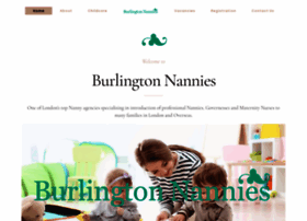 burlingtonnannies.com