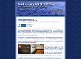 burryswaterproofing.com