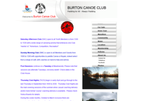burtoncanoeclub.co.uk
