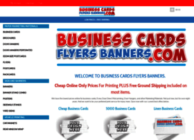 businesscardsflyersbanners.com