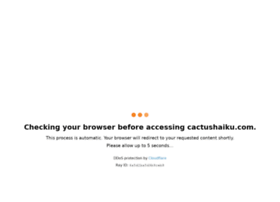 cactushaiku.com