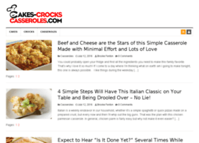 cakes-crocks-casseroles.com