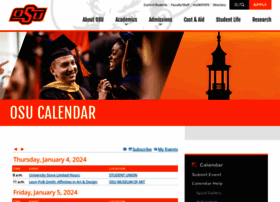 calendar.okstate.edu