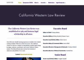 californiawesternlawreview.org