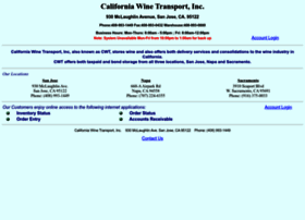 californiawinetransport.com
