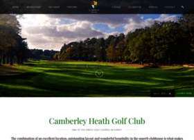 camberleyheathgolfclub.co.uk