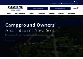 campingnovascotia.com