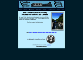 canadiancanalsociety.org