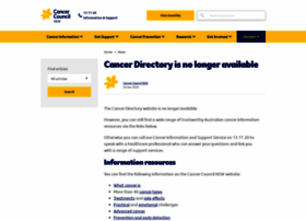 cancerdirectory.com.au