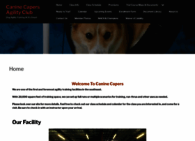 caninecapersagility.com
