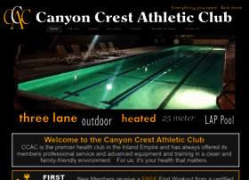 canyoncrestathleticclub.com
