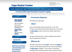 capeseniorcenter.org