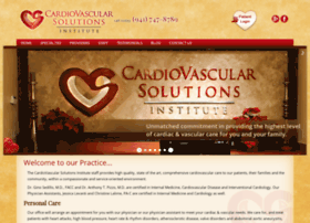 cardiovascularsolutionsinstitute.com