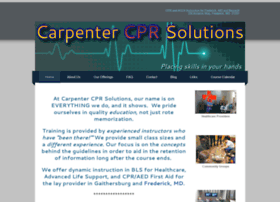 carpentercprsolutions.com