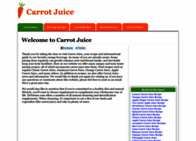 carrotjuice.com