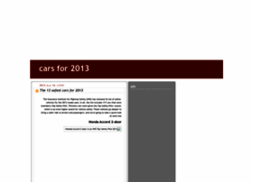 cars-for-2013.blogspot.com