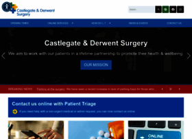 castlegateandderwentsurgery.nhs.uk
