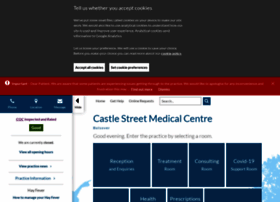 castlestreetmedicalcentre.co.uk
