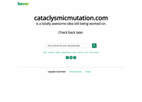 cataclysmicmutation.com