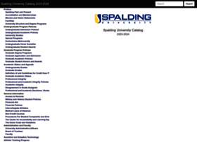 catalog.spalding.edu