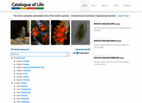 catalogueoflife.org