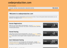cedarproduction.com