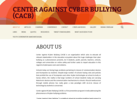 centeragainstcyberbullying.com