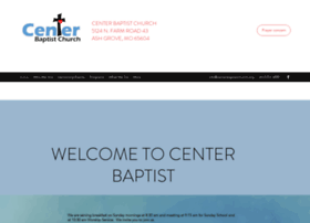 centerbaptistchurch.org