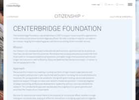 centerbridgefoundation.org