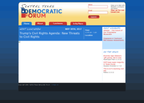 centraltxdemocraticforum.com