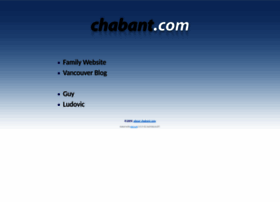 chabant.com