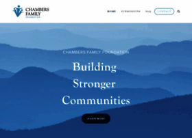 chambersfamilyfoundation.com